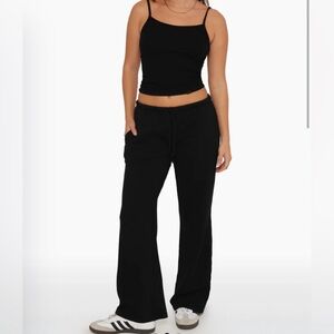 SET Active Low Rise lightweight onyx sweatpants